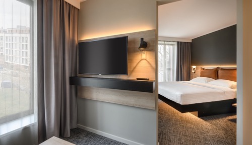 Habitación familiar, 1 cama de matrimonio con sofá cama