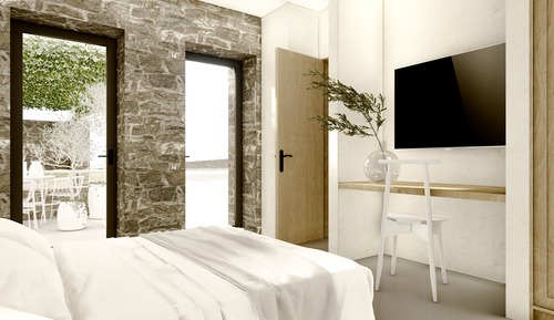 Suite, 2 habitaciones, piscina privada (AELLA)