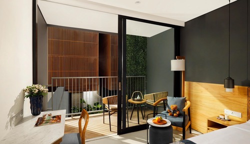 Habitación ejecutiva con 2 camas individuales (Studio)