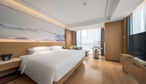 Habitación estándar, 1 cama de matrimonio grande, vistas a la ciudad (Moment Room)