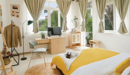 Habitación individual superior, vistas al jardín