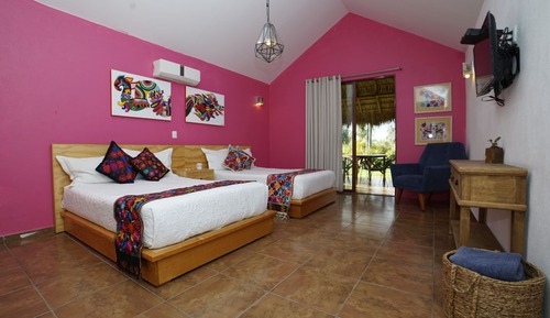 Habitación cuádruple de lujo