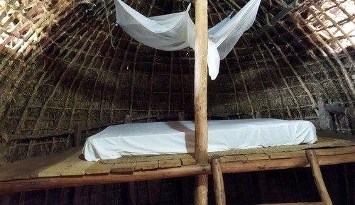 Dormitorio compartido, 1 habitación, vistas al jardín