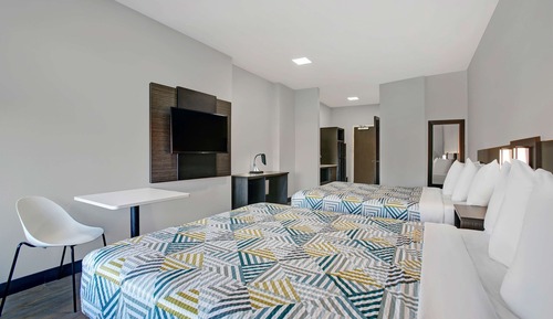 Habitación estándar, 2 camas de matrimonio, no fumadores, frigorífico
