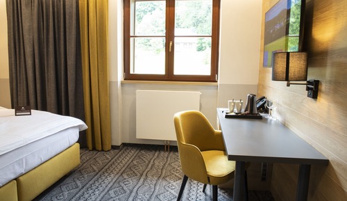 Habitación estándar con 1 cama doble o 2 individuales