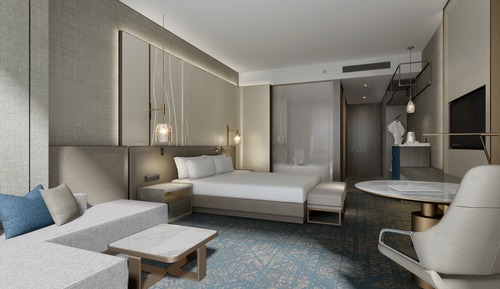 Habitación, 1 cama de matrimonio grande, accesible para personas con discapacidad