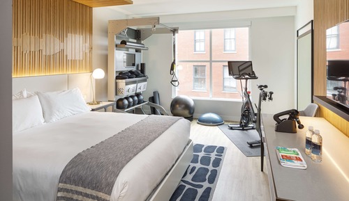 Habitación, 1 cama de matrimonio grande (Fitness)