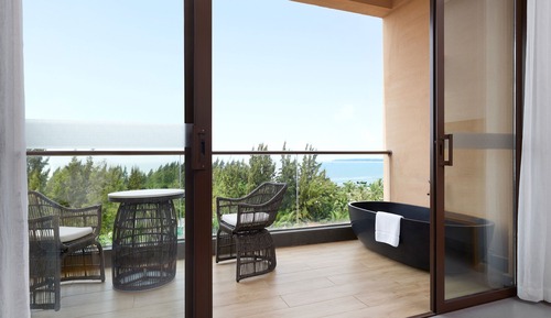 Habitación, 1 cama de matrimonio grande, balcón, vistas al mar (Select Seaview)