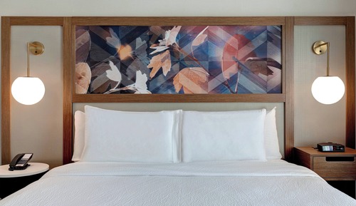 Suite, 1 cama de matrimonio grande con sofá cama