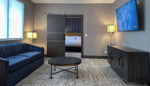 Suite, 1 cama de matrimonio grande con sofá cama, no fumadores