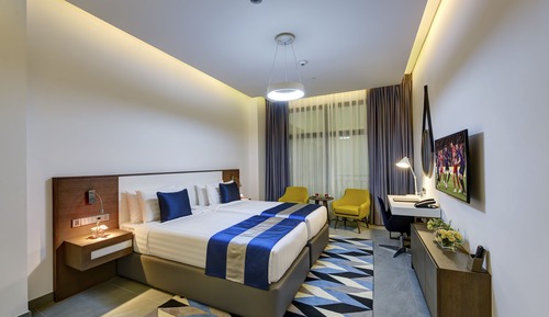 Estudio Deluxe, 1 cama de matrimonio grande