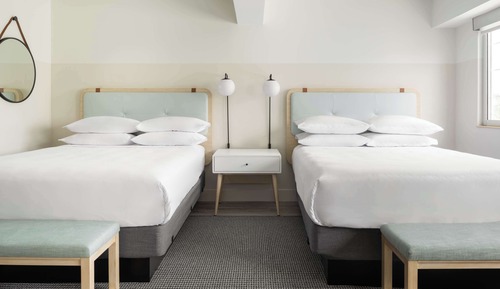Habitación estándar, 2 camas de matrimonio