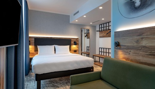 Habitación familiar, 1 cama doble con sofá cama (Modern)