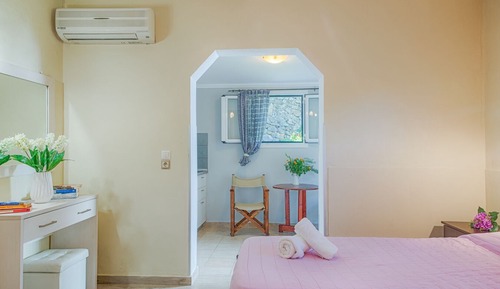 Apartamento clásico, 2 camas individuales, vistas al jardín