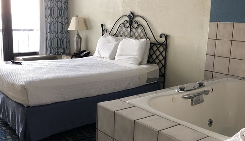 Habitación Deluxe, 1 cama de matrimonio, bañera de hidromasaje