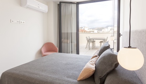 Ático, 1 habitación, terraza