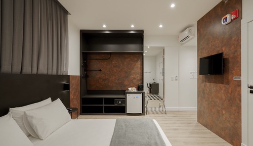 Habitación Deluxe doble, accesible en silla de ruedas