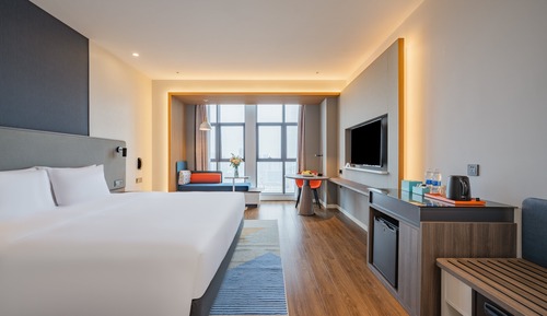 Habitación estándar, 1 cama de matrimonio grande (High Floor)