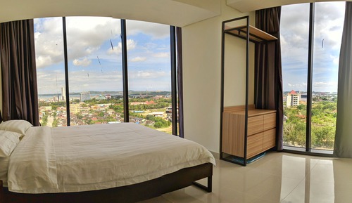 Apartamento familiar, 2 habitaciones, vistas a la ciudad