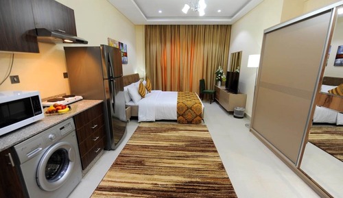 Estudio clásico, 1 cama de matrimonio