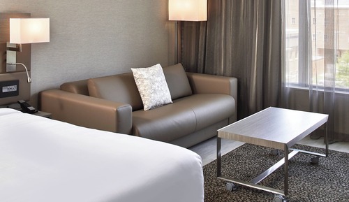 Habitación, 1 cama de matrimonio grande con sofá cama