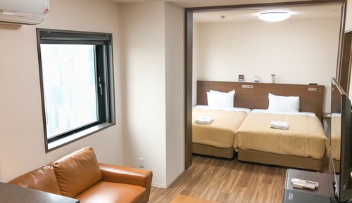 Habitación de lujo con 2 camas individuales, fumadores