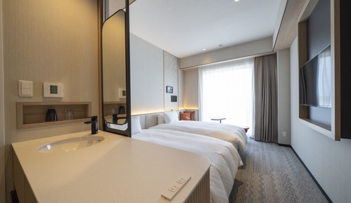 Habitación estándar con 2 camas individuales, no fumadores (Moderate)