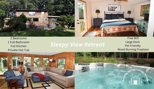 Cabaña, varias camas (Sleepy View Retreat - Natures Haven)