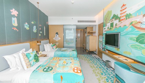 Habitación estándar, 2 camas dobles (Kids Theme)