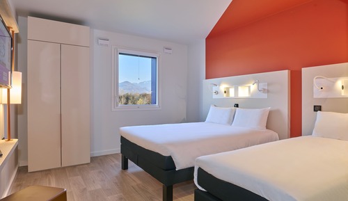 Habitación familiar, varias camas