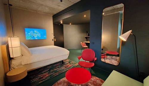 Habitación superior, 1 cama de matrimonio grande, no fumadores