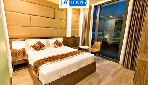 Habitación Deluxe doble, 1 cama de matrimonio, vistas a la ciudad