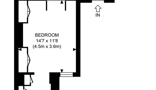 Apartamento Business, 1 cama doble