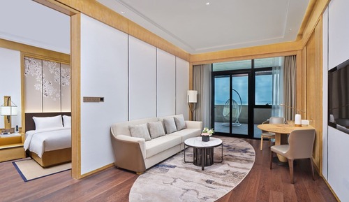 Suite, 1 cama de matrimonio grande (Private Hot Spring)