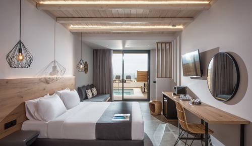 Suite junior, piscina privada