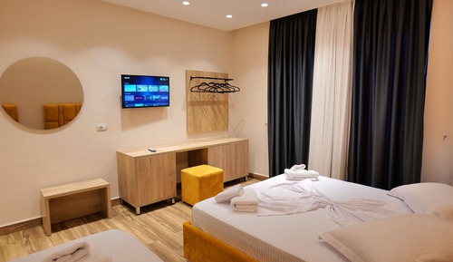 Habitación triple Deluxe, vistas al mar