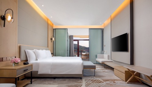 Habitación estándar, 1 cama de matrimonio grande, vistas al puerto