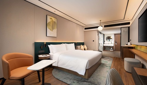 Habitación superior, 1 cama de matrimonio grande