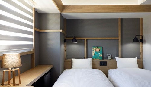 Habitación estándar con 2 camas individuales, no fumadores