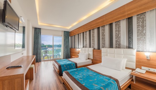 Habitación estándar doble, vistas al jardín