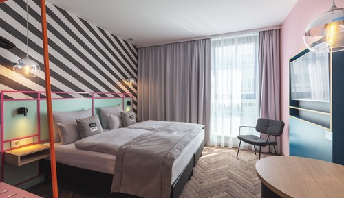 Habitación estándar, 1 cama de matrimonio, accesible para personas con discapacidad
