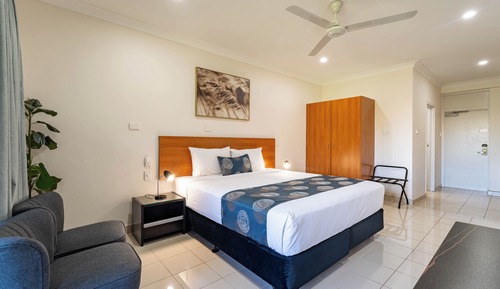 Estudio Premier, 1 cama de matrimonio grande
