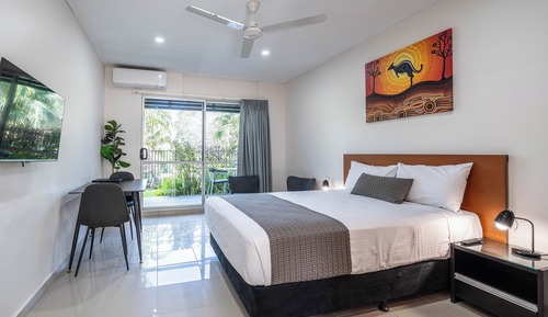 Estudio superior, 1 cama de matrimonio