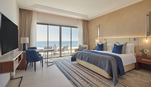 Habitación Deluxe, 1 cama de matrimonio grande, vistas al mar