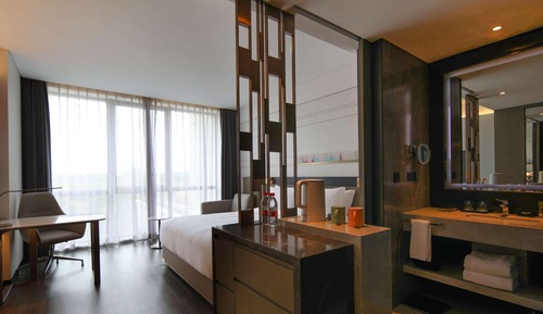 Habitación superior, 1 cama de matrimonio grande