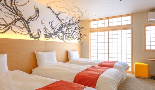 Habitación triple, no fumadores (Japanese Western Style)