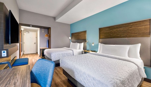 Habitación, 2 camas de matrimonio