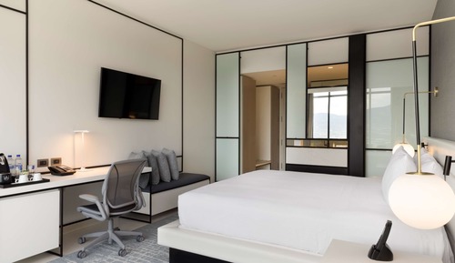 Habitación básica, 1 cama de matrimonio grande