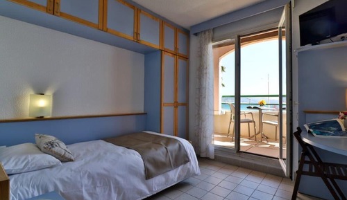 Habitación individual, vistas al mar