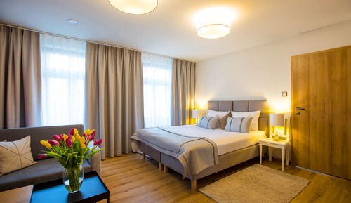 Habitación estándar con 1 cama doble o 2 individuales